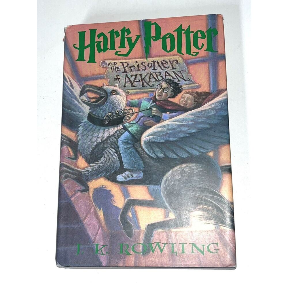 Harry Potter Prisoner of Azkaban HC 1st Edition Vtg 1999 Book